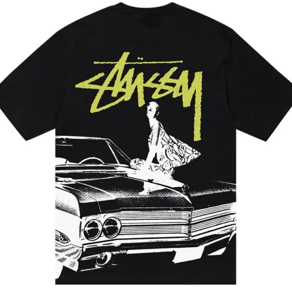 Stussy Other - Stussy Black Beat Crazy Tee